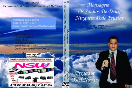 DVD Osiel Novais Mensagem 